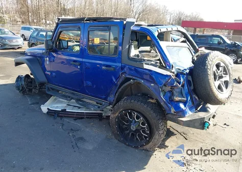 2018 Jeep Wrangler Unlimited Sport S 4X4 из США, поврежденный, VIN 1C4HJXDNXJW204205